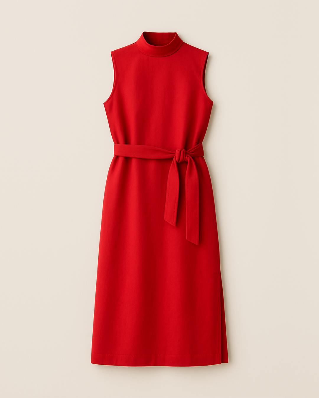 vestido coluna vermelho