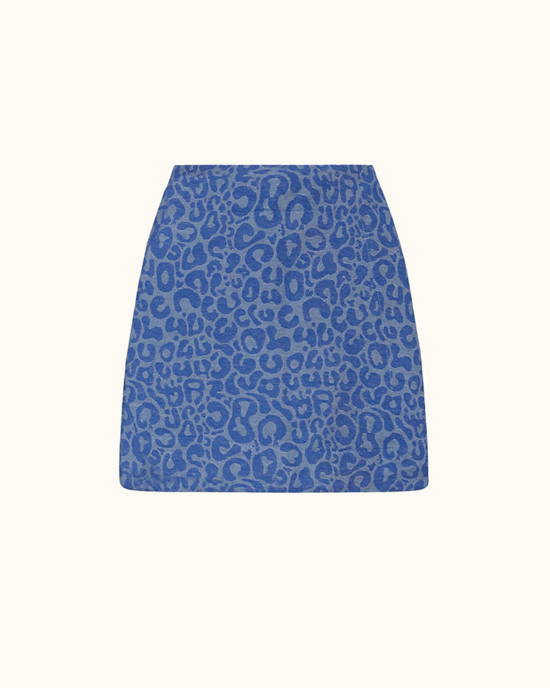 short saia jacquard Nicole onça