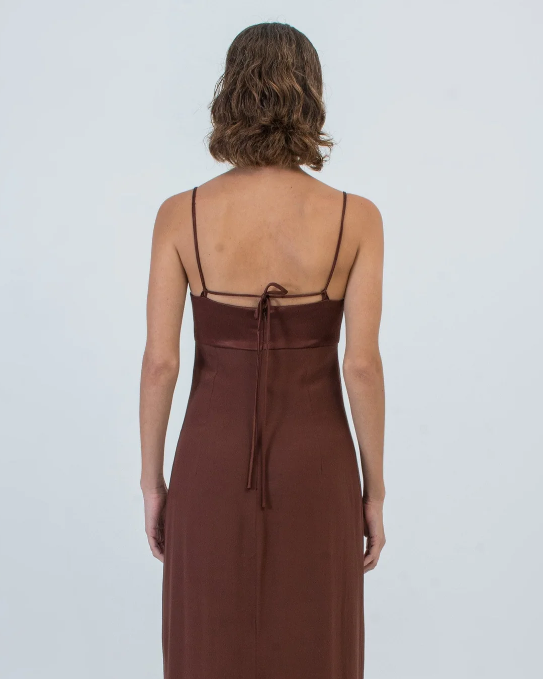 vestido Catarina marrom