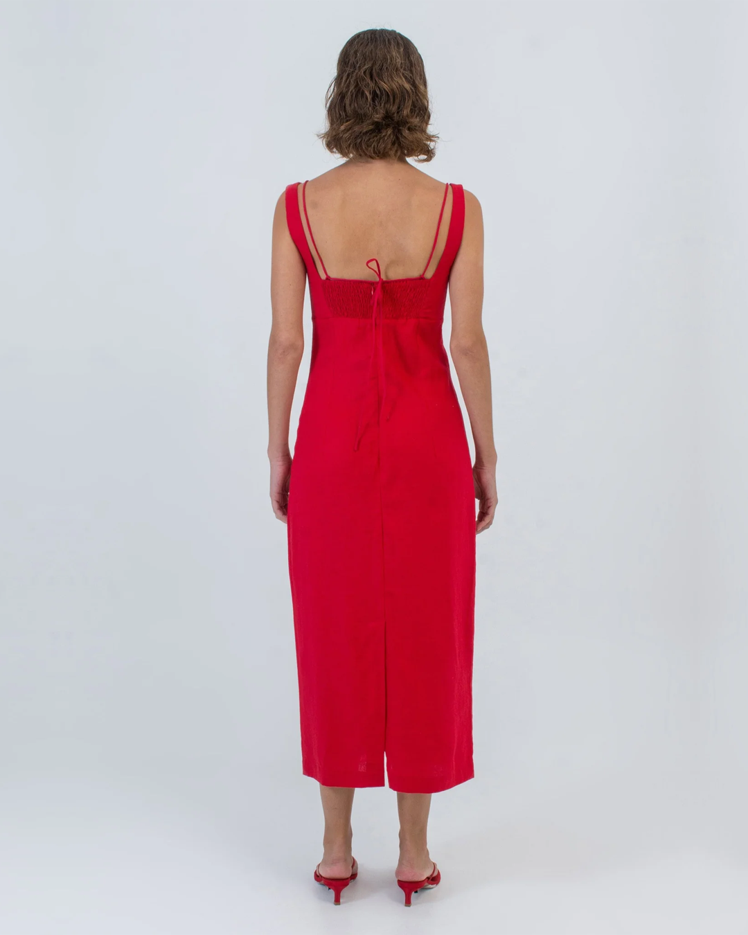 vestido Francesca vermelho