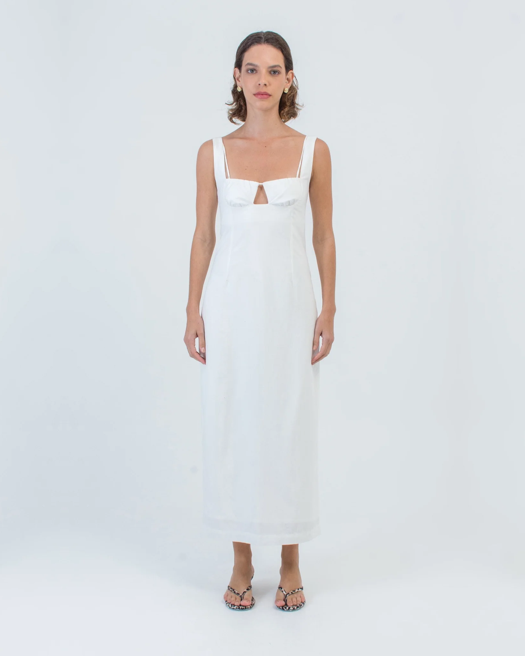 vestido Francesca branco