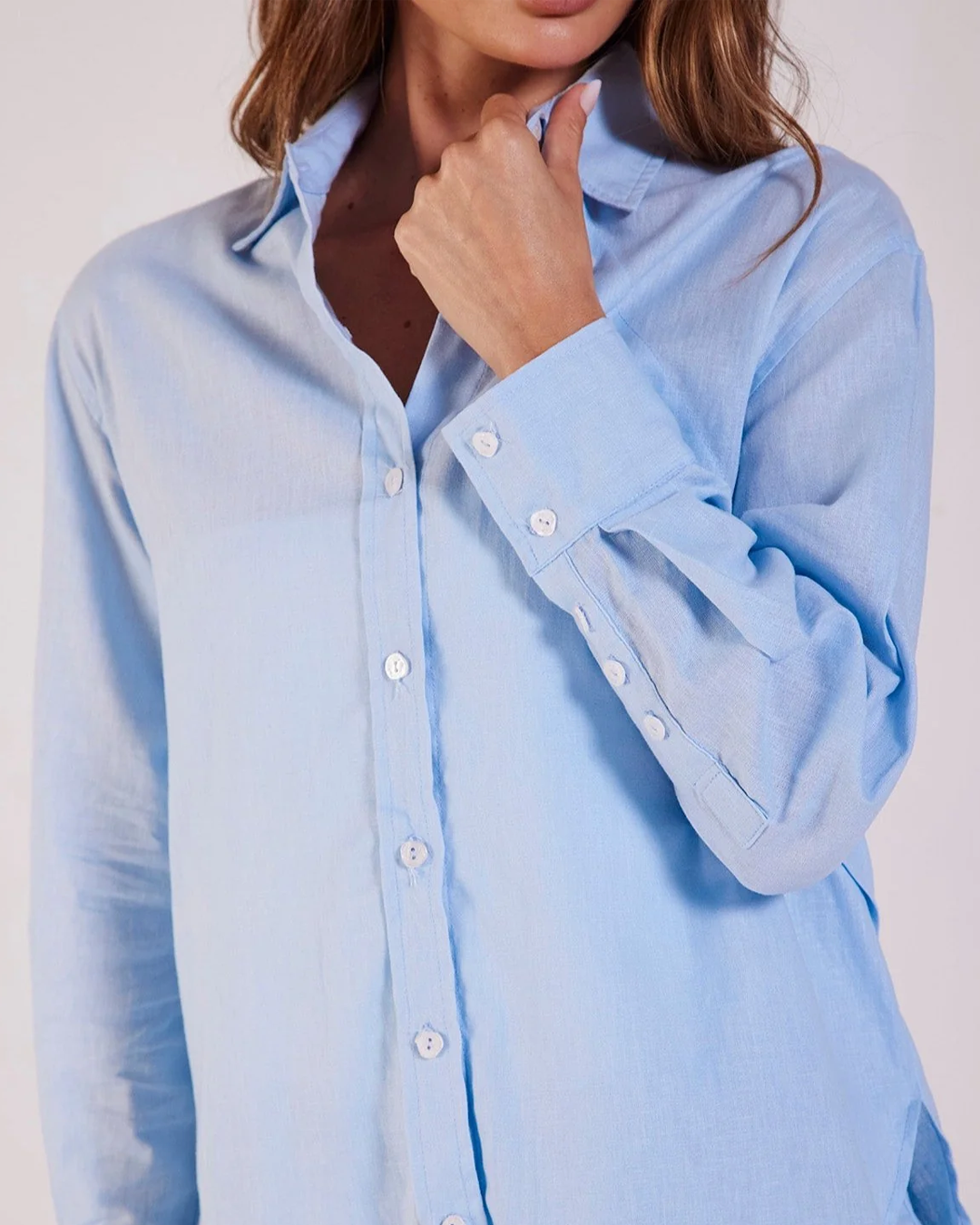 camisa Bia azul