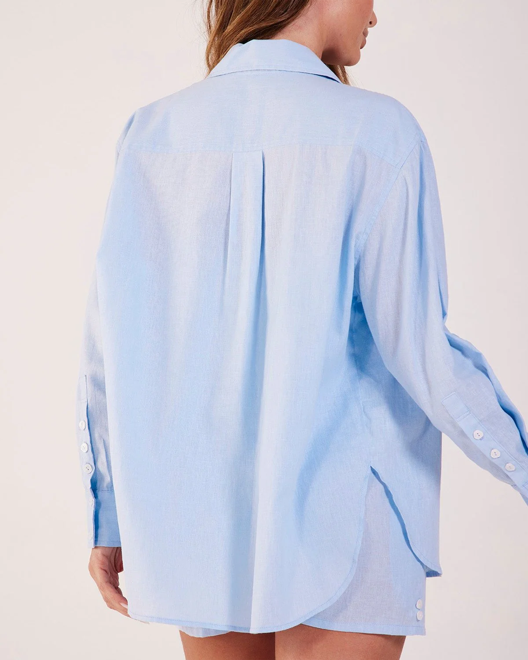 camisa Bia azul