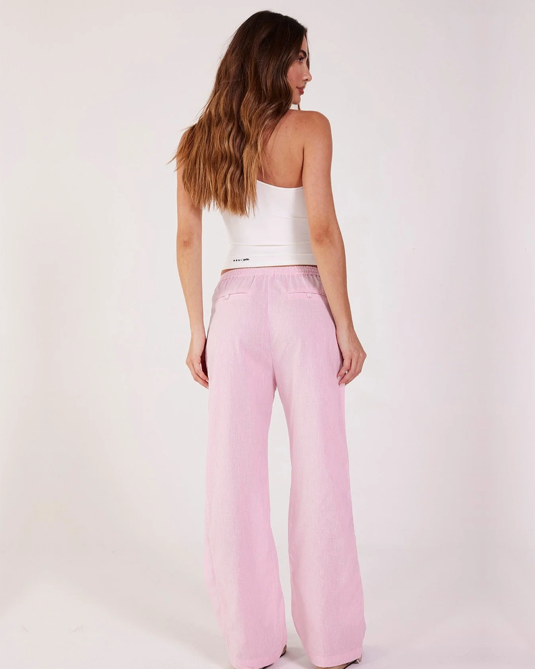 calça Bia rosa