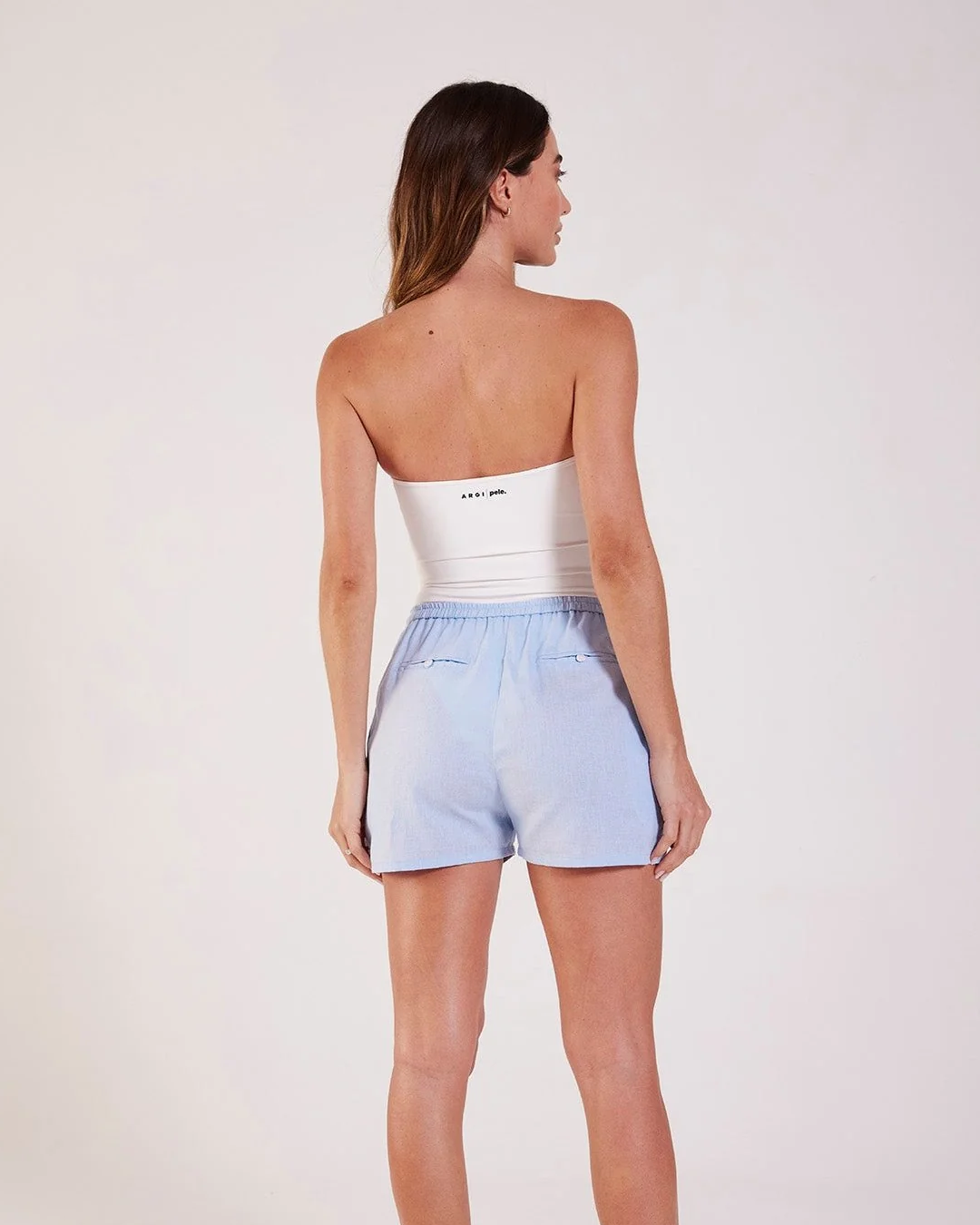 shorts Bia azul