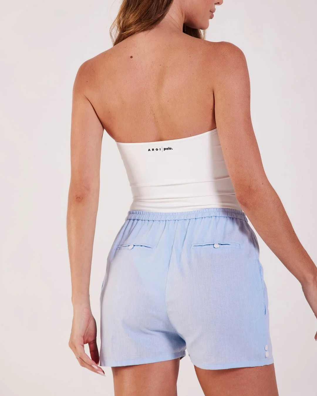 shorts Bia azul