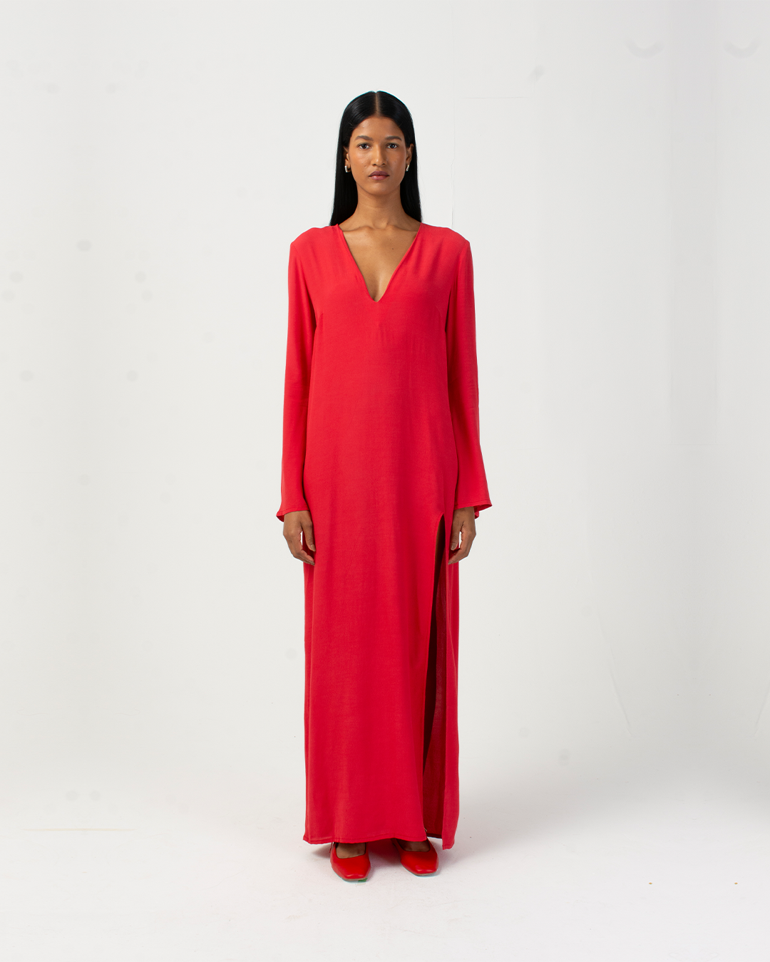 vestido Mia vermelho