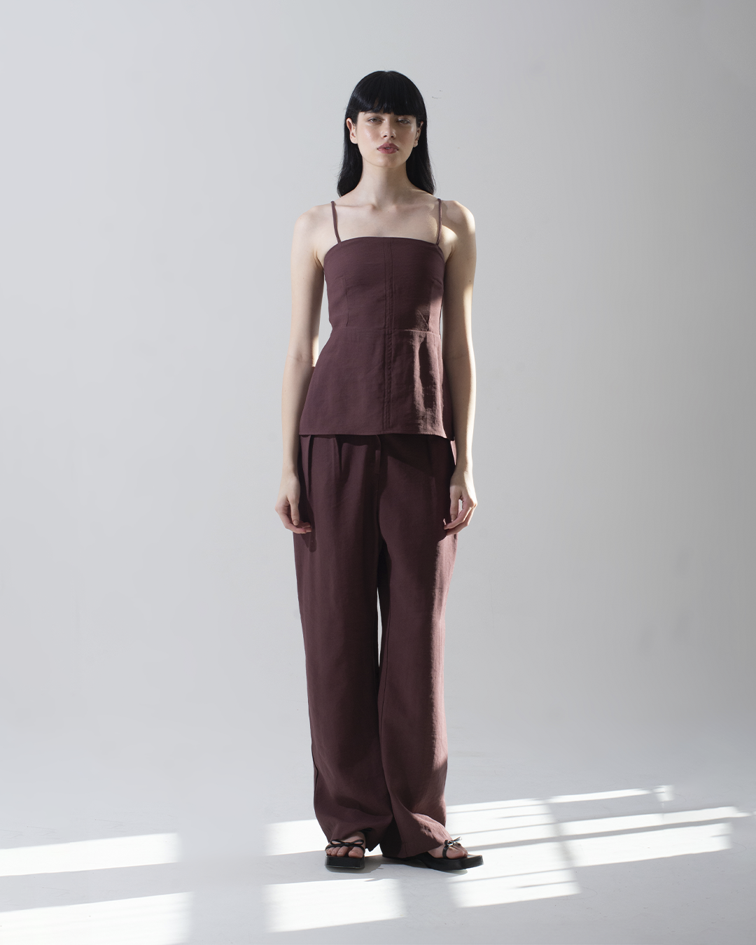 blusa Betina marrom