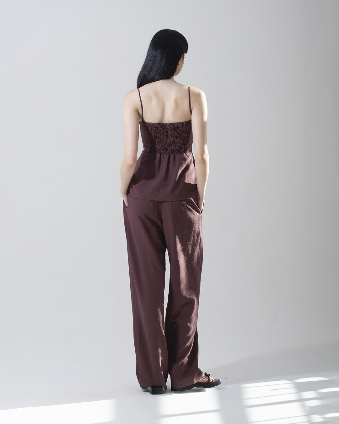 blusa Betina marrom