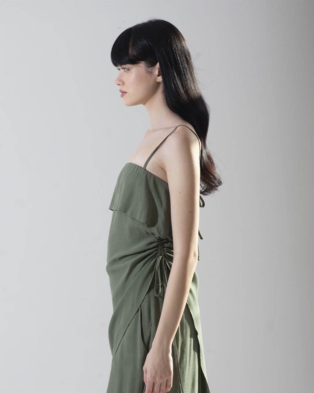 blusa longa Sienna verde