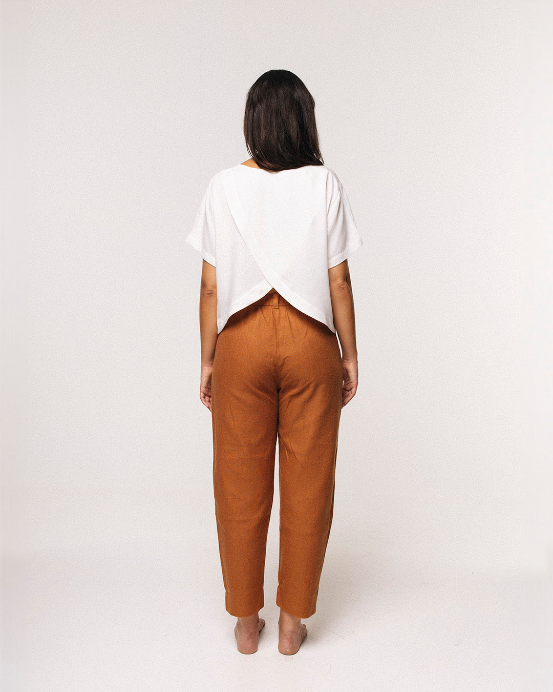 calça fertilità caramelo