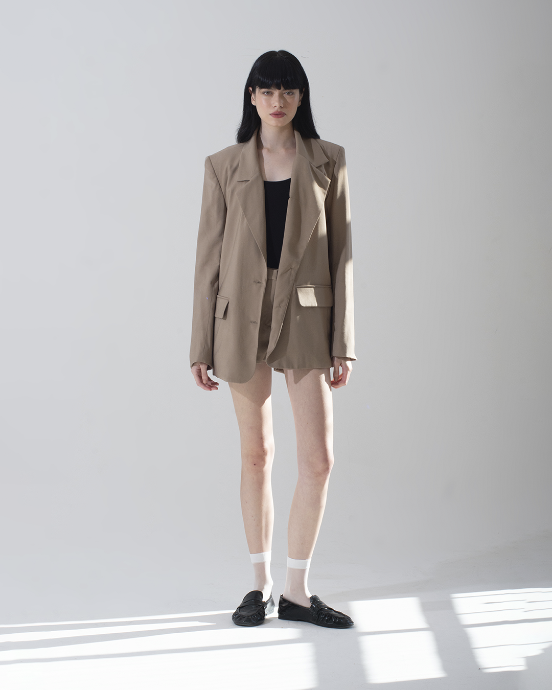 shorts Celina bege