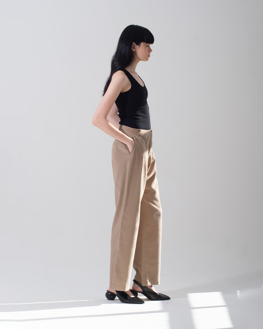 calça Betina bege