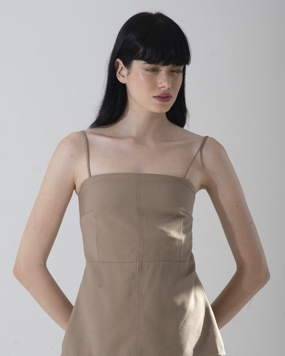 blusa Betina bege