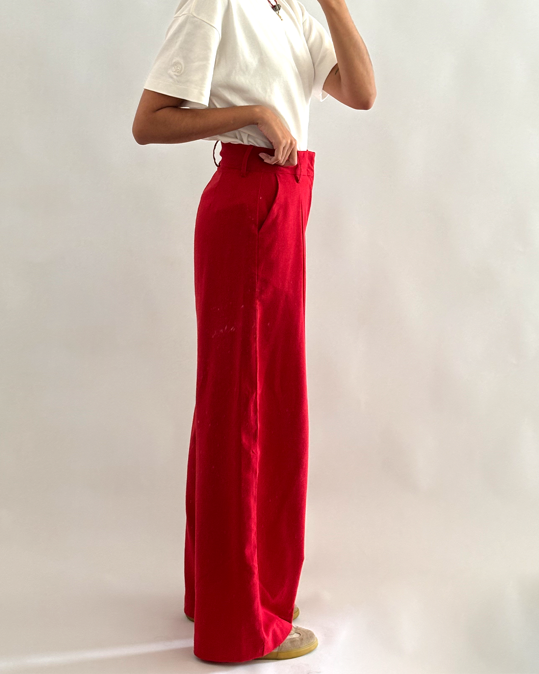 calça Layse vermelha