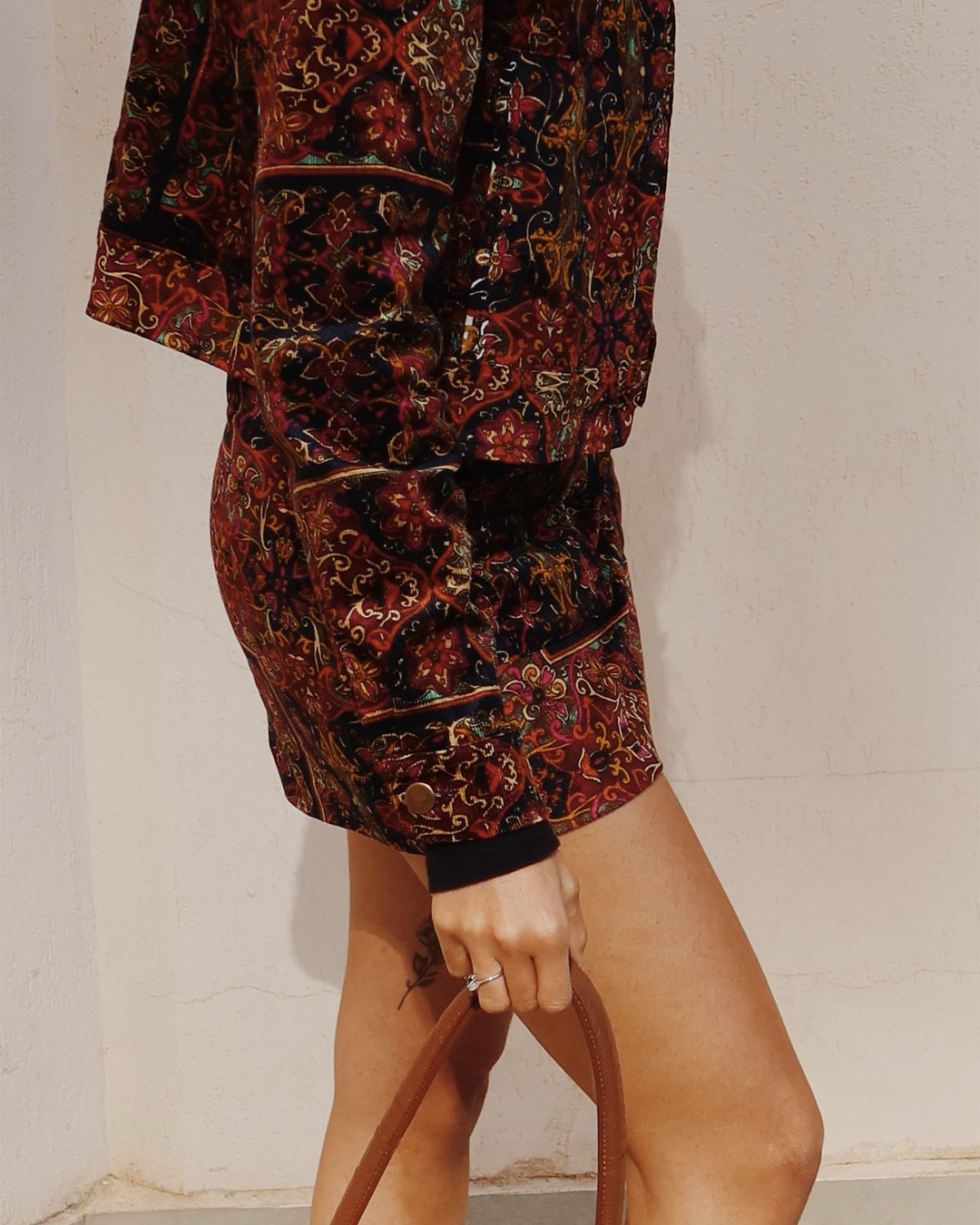saia veludo boho