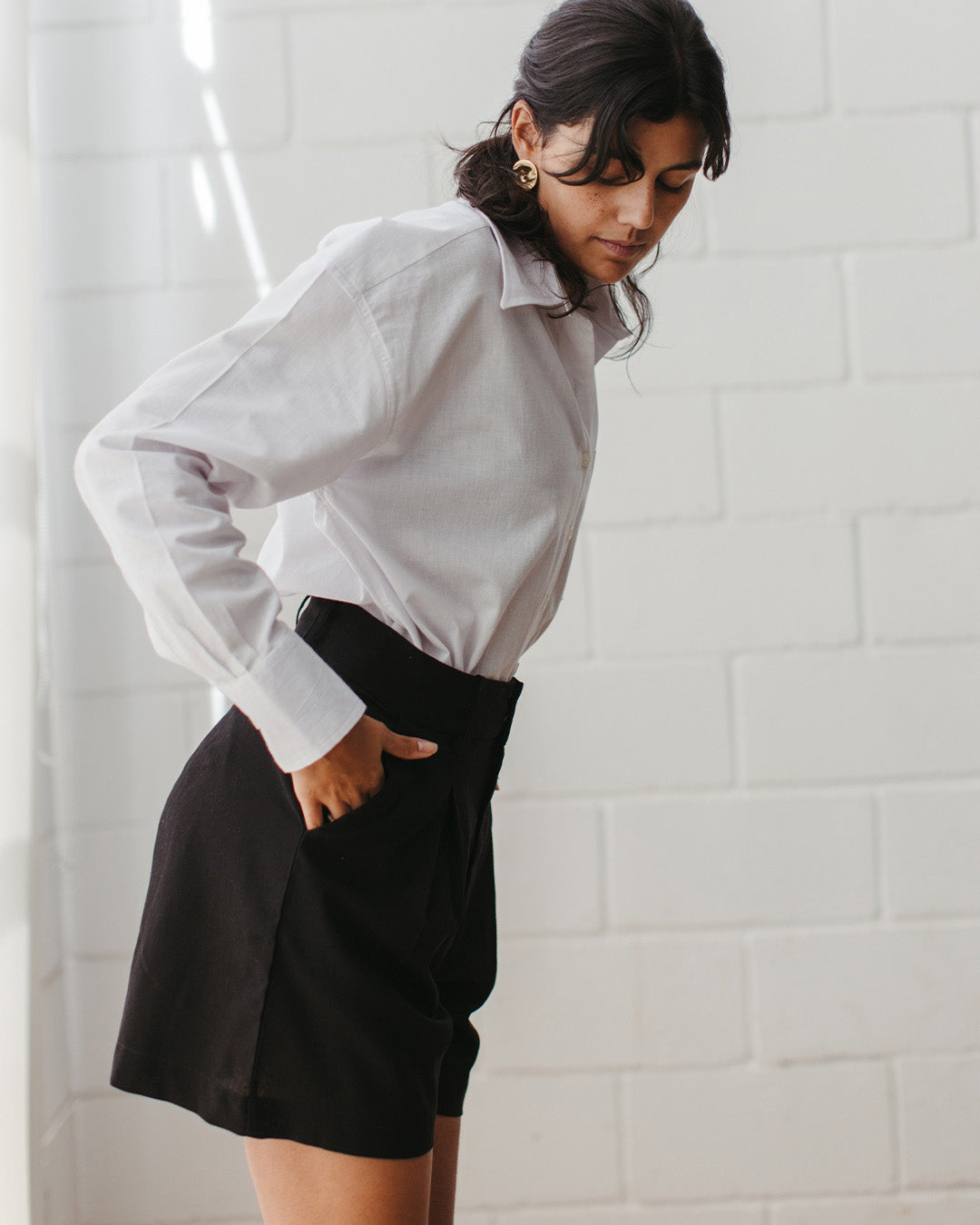 shorts Virgínia preto