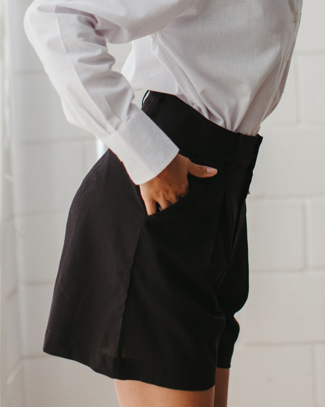 shorts Virgínia preto