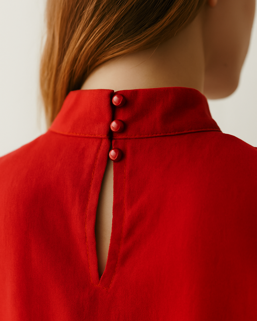 vestido coluna vermelho