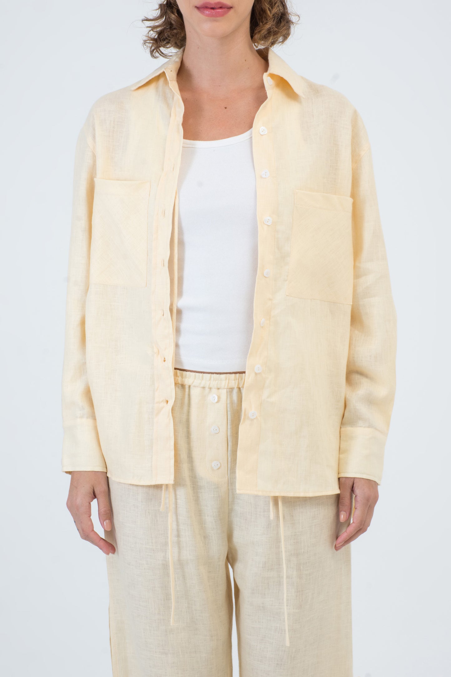 camisa Serena amarela