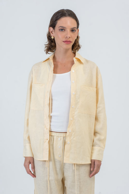 camisa Serena amarela