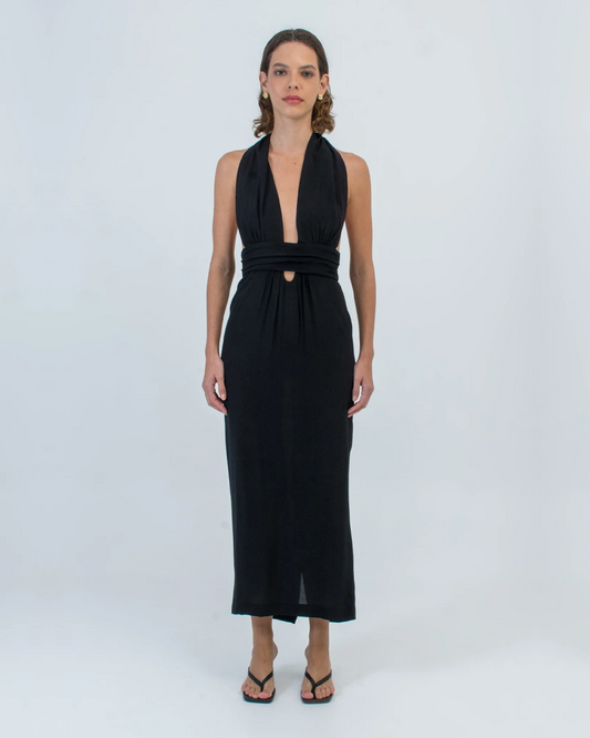 vestido Antônia preto