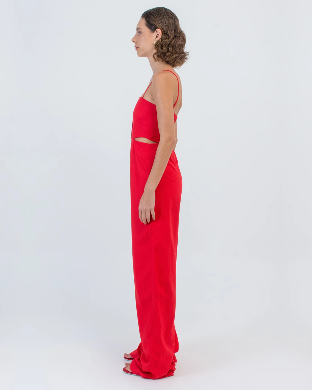 macacão gia vermelho