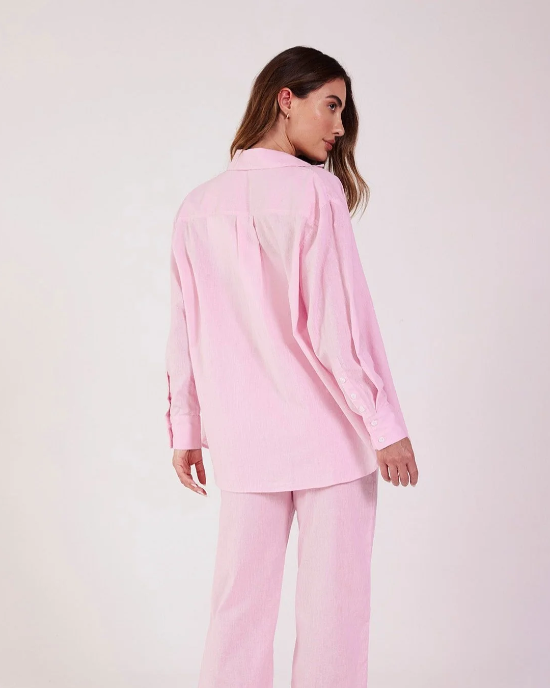 camisa Bia rosa