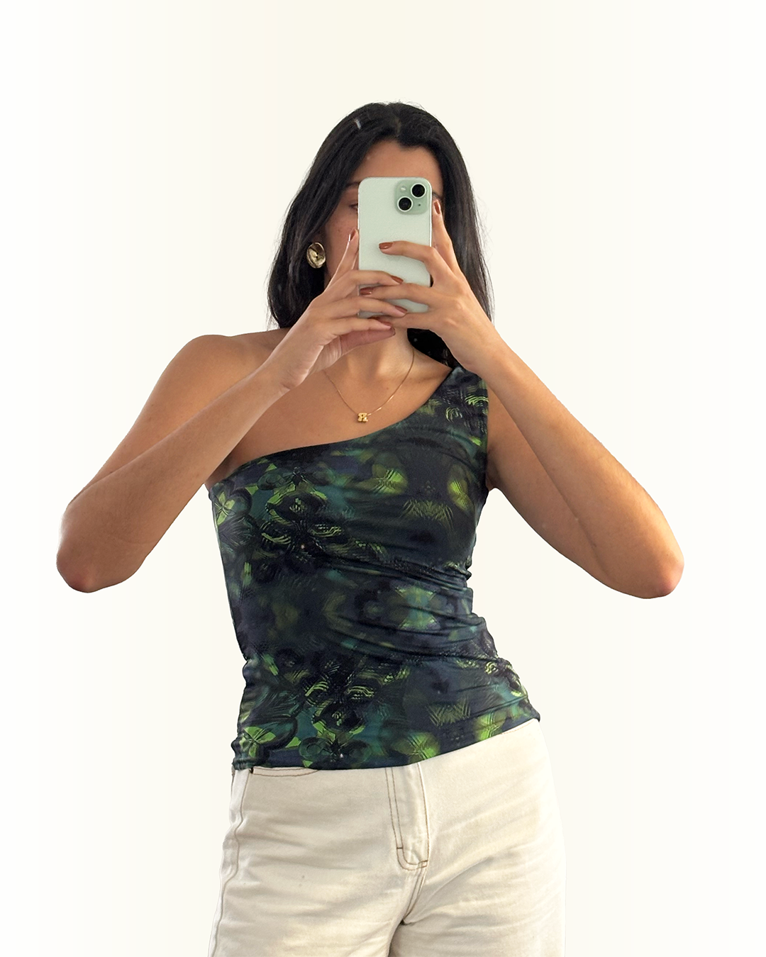 blusa unilateral dupla face cyber