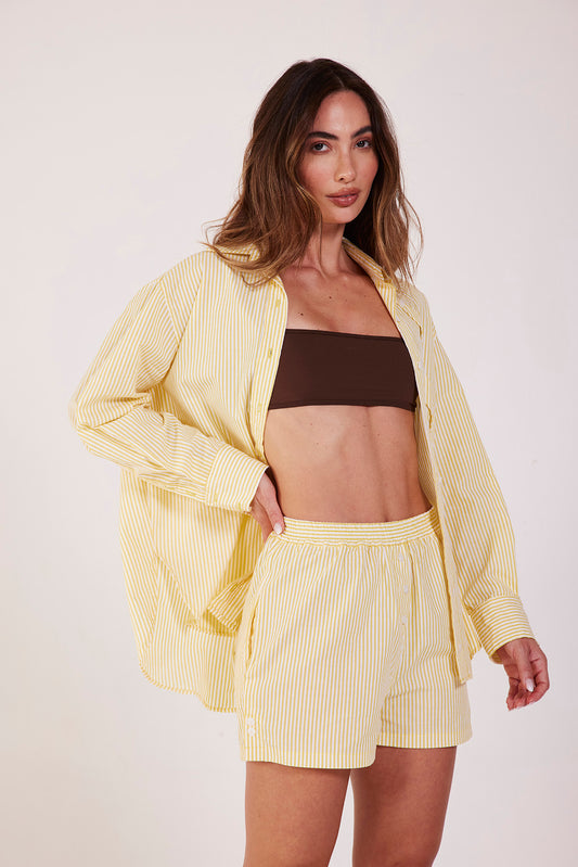 shorts Bia listrado