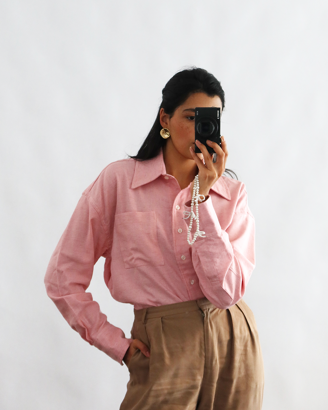 camisa rosa