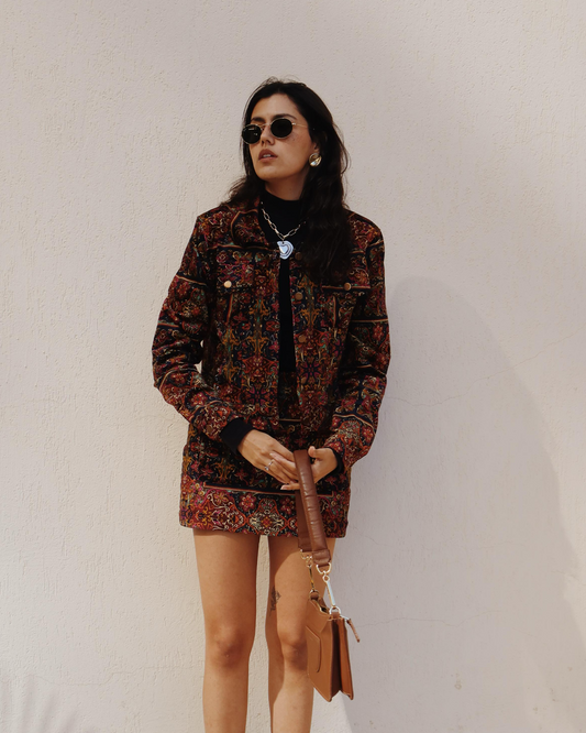 saia veludo boho